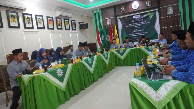Ponpes Darul Ihsan Muhammadiyah Sragen Terima Kunjungan Studi Banding dari AMBS Pemalang